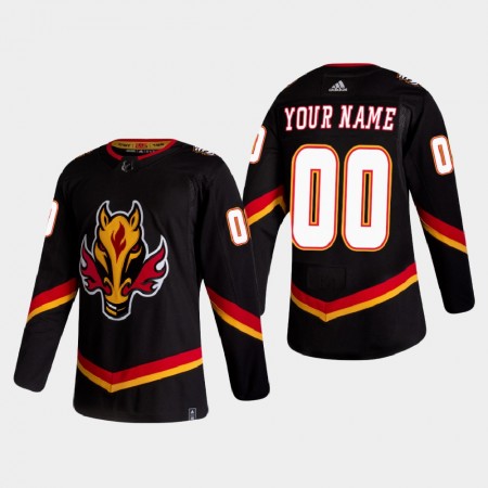Pánské Hokejový Dres Calgary Flames Dresy Personalizované 2020-21 Reverse Retro Authentic